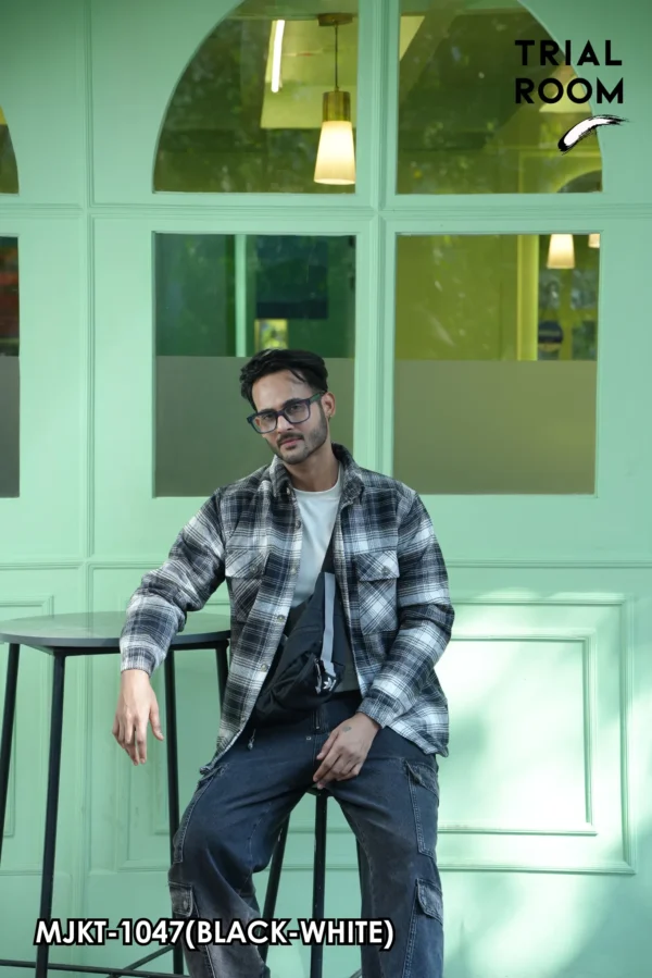 MENS OVERSHIRT JACKET MJKT-1047 - Image 2