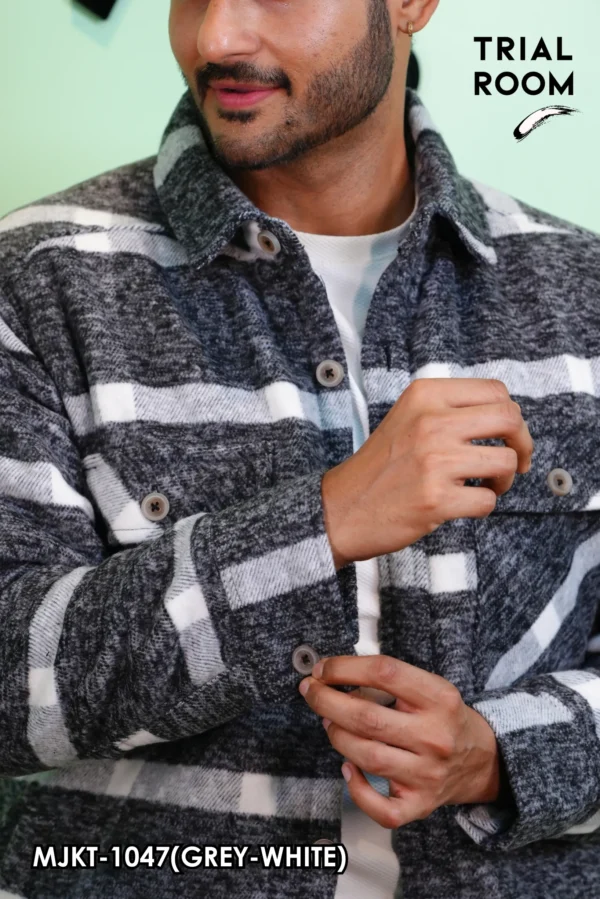 MENS OVERSHIRT JACKET MJKT-1047 - Image 5