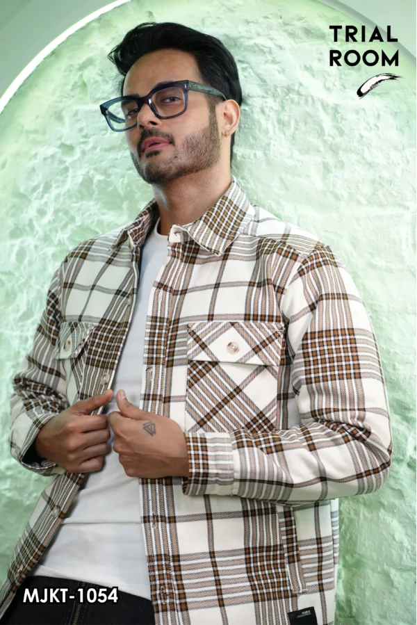 MENS OVERSHIRT JACKET MJKT-1054 - Image 3