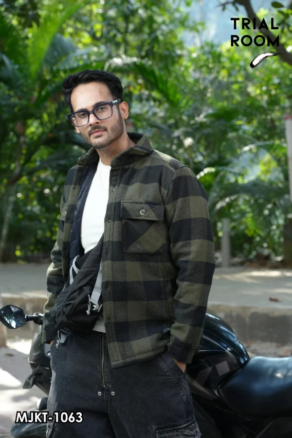 MENS OVERSHIRT JACKET MJKT-1063 - Image 2