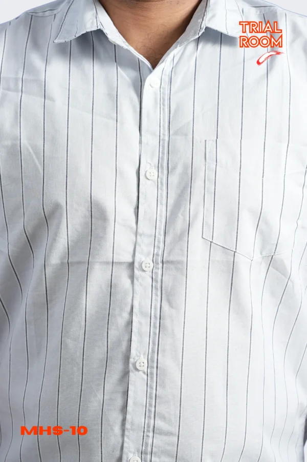 Men's Solid Half Shirt- MHS-10 - Image 4