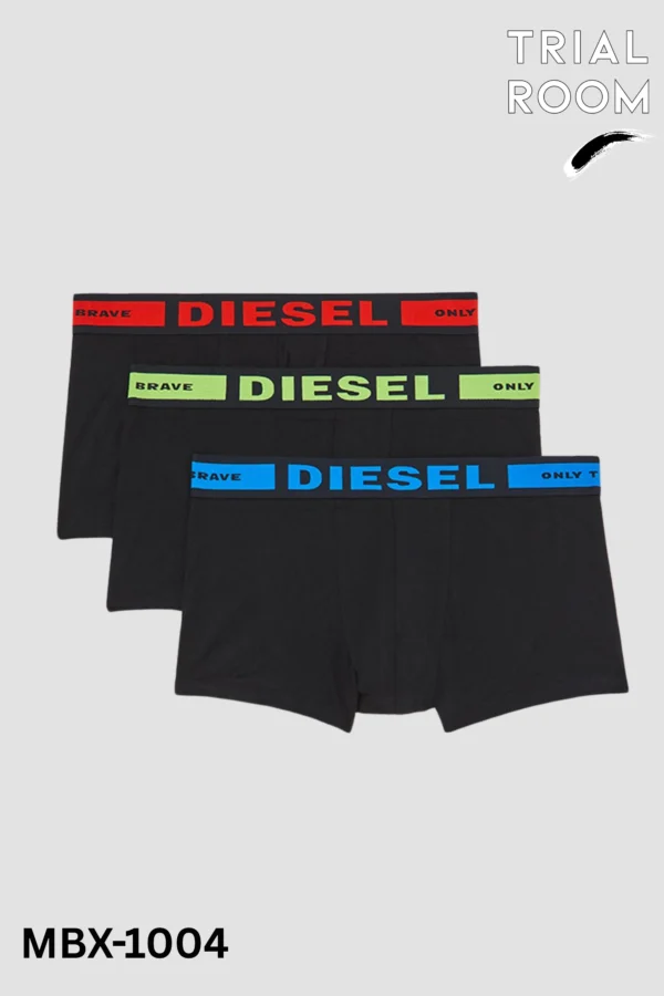 𝐃𝐢ᗴ𝐬ᗴ𝐥 Men's  Boxer MBX-1004  (৩  পিসের বক্স )